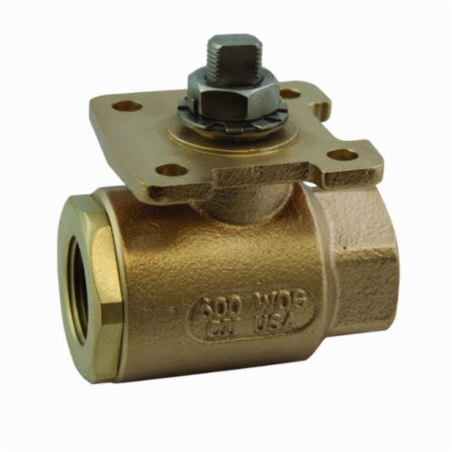 Apollo Ar Piece Ball Valve With Mounting Pad In Fnpt