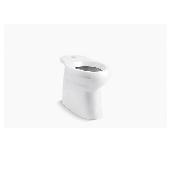 Kohler® K-5309-0 Toilet Bowl With Skirted Trapway, White, Elongated, 12 ...