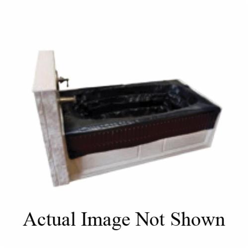 Oatey Black Bathtub Protector in the Bathtub Parts department at