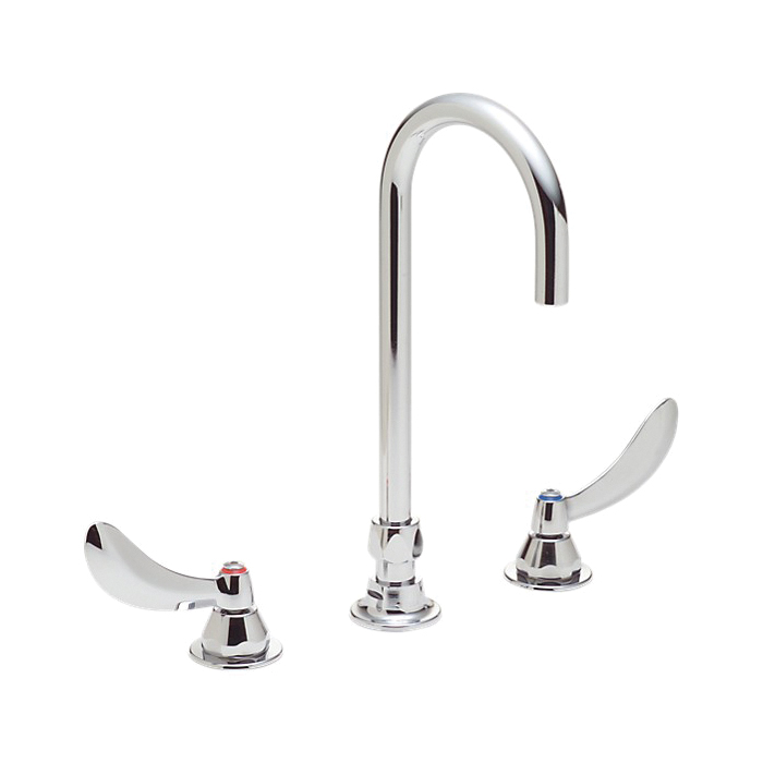 DELTA® 27C2924 Sink Faucet, 1.5 gpm, 8 in Center, Chrome Plated, 2