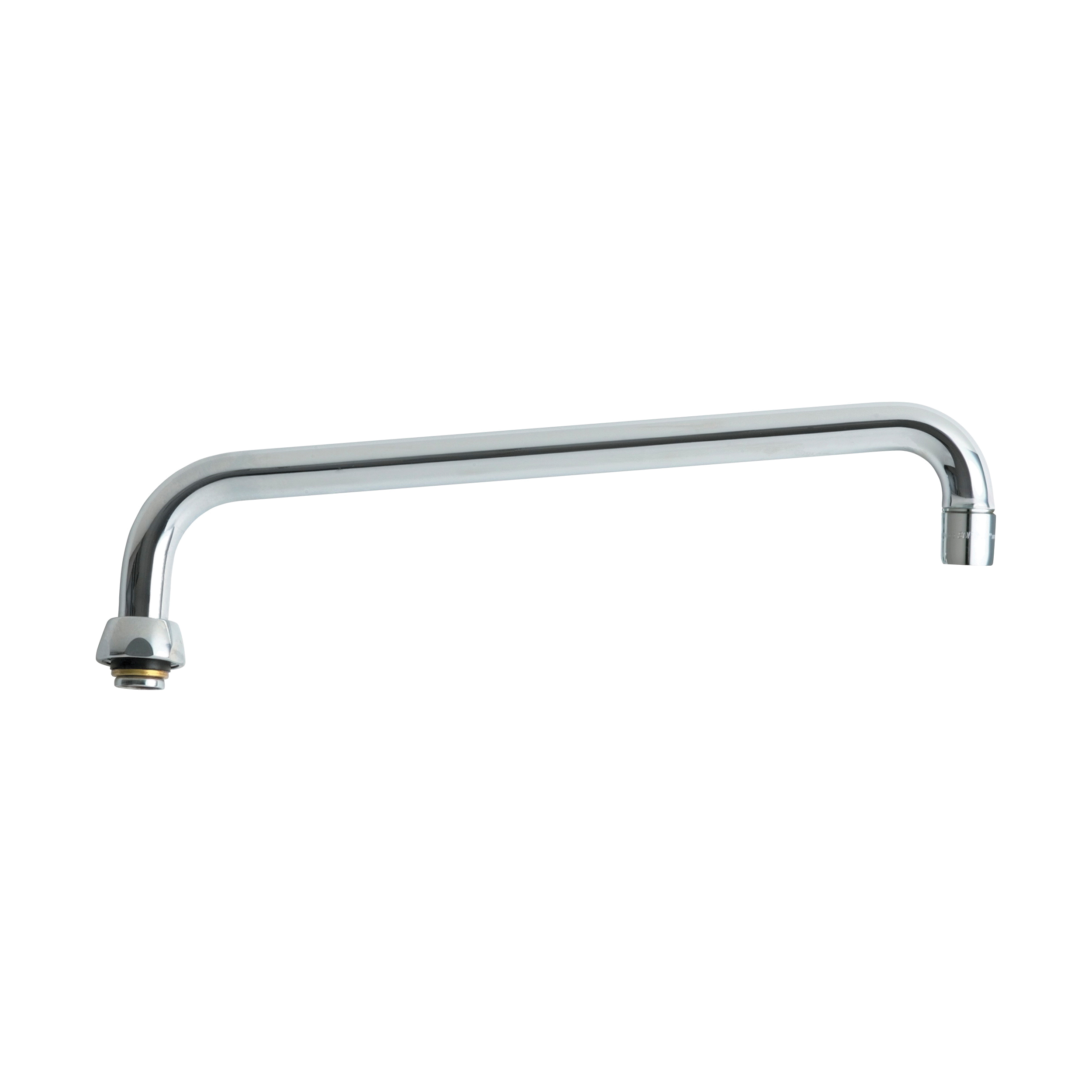 Chicago Faucet® L12JKABCP Type L Swing Spout, 12 in Lx2-3/8 in H ...