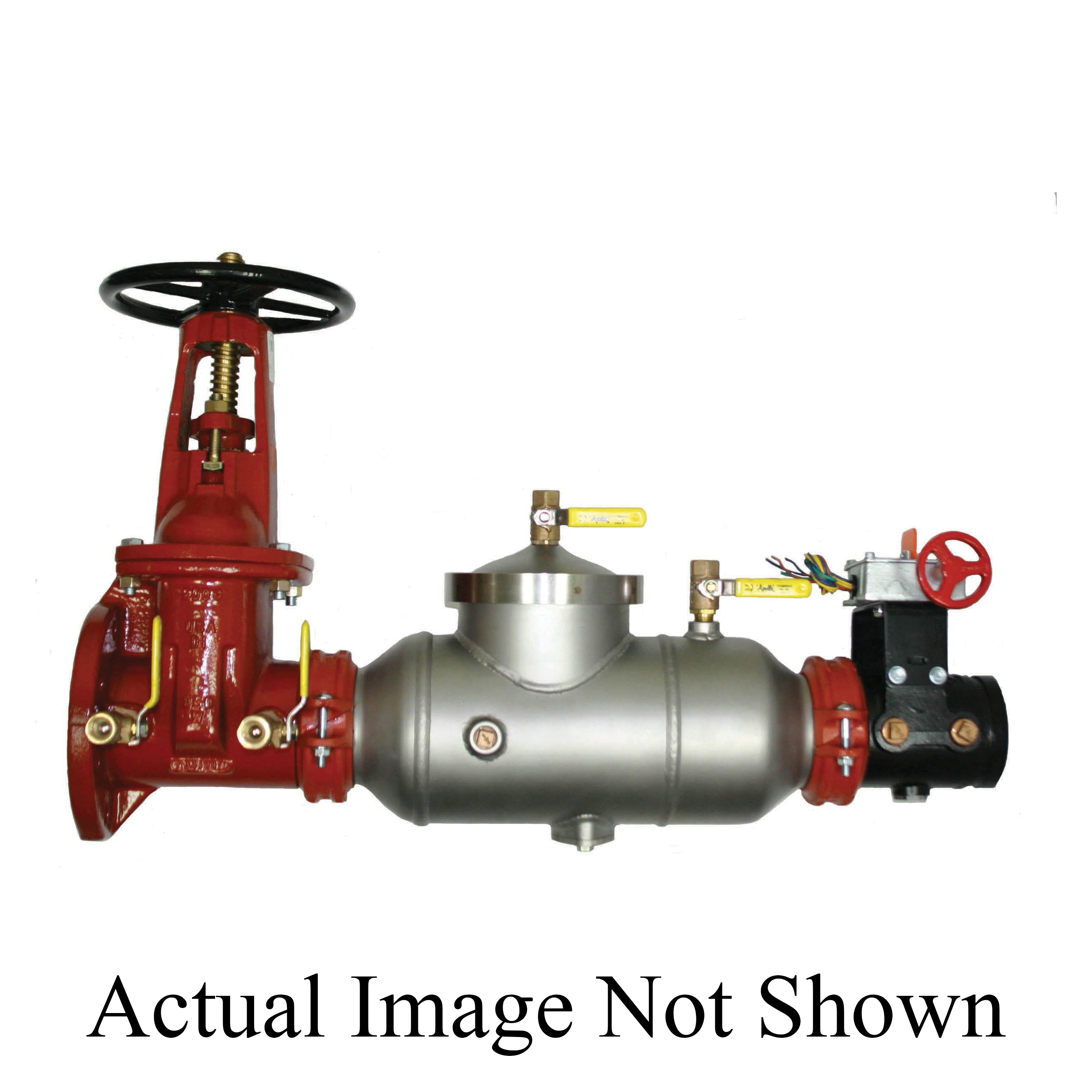 Apollo™ 4alf107a2f Dclf4a Standard Backflow Preventer 1 1 2 In Non Rising Stem Flanged Bronze