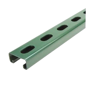 B-Line B22SH-120GRN Slotted Single Metal Framing Channel, 9/16x7/8 In ...