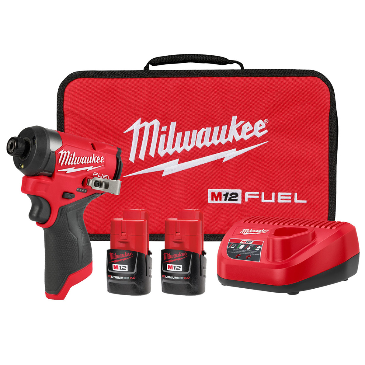 Milwaukee M Fuel Cordless Impact Driver Kit Hex Drive