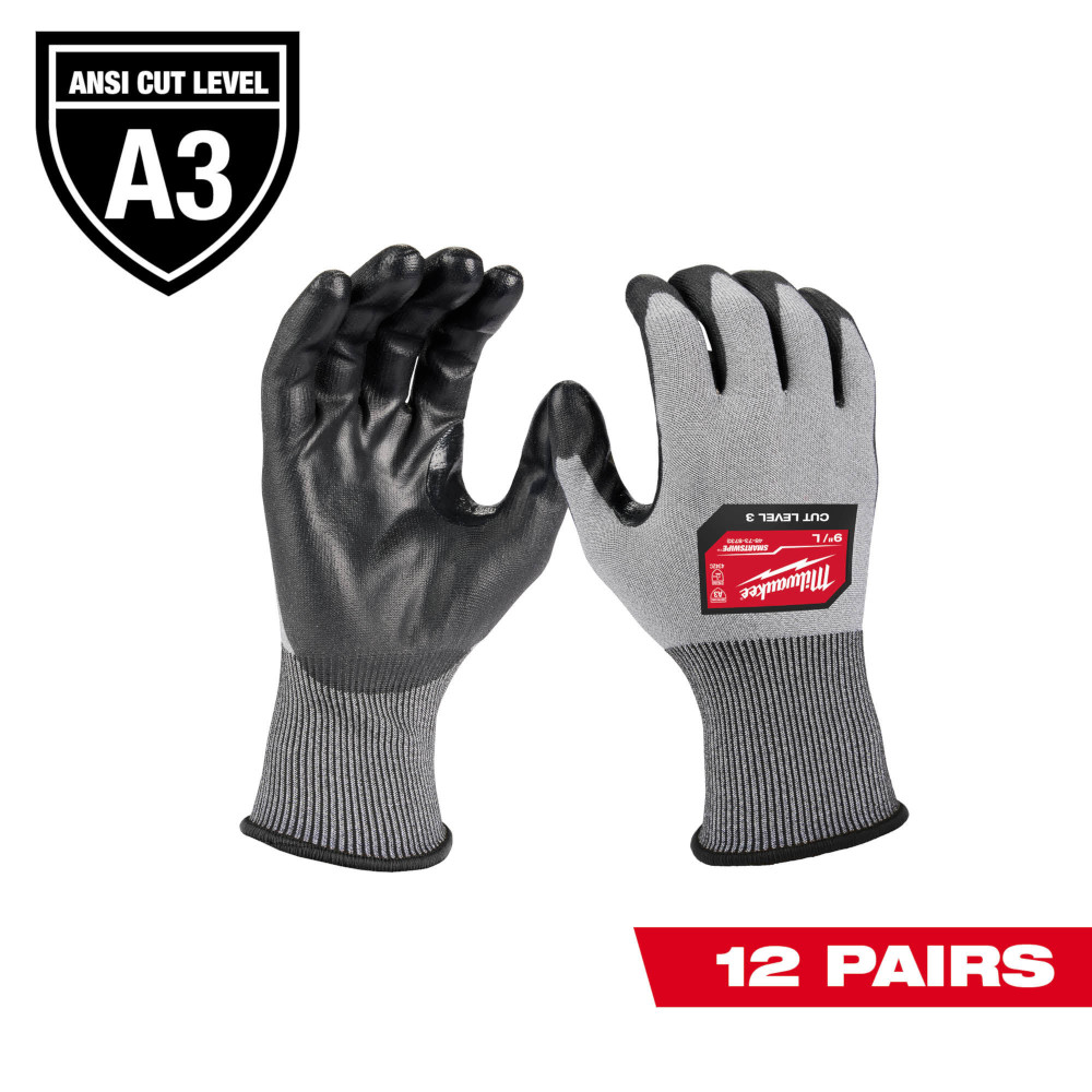 Milwaukee® 48738731B CutResistant Gloves, High Dexterity