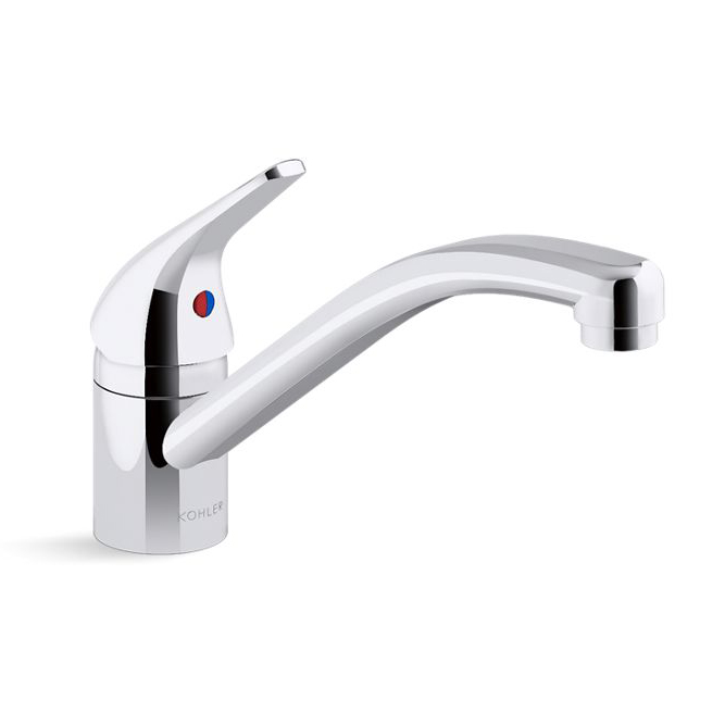 Kohler® K30613 Cp Jolt™ Swing Spout Single Handle Kitchen Faucet Polished Chrome First Supply 7157