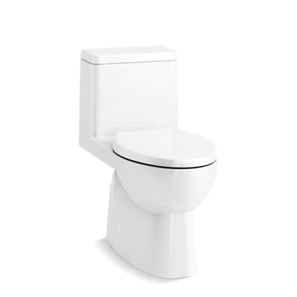 Kohler® 78080-RA-0 K-78080-RA 1-Piece Chair Height Compact Toilet ...