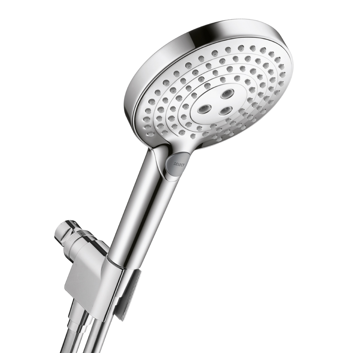 Hansgrohe 04542000 Raindance Select S 120 Air 3-jet Hand Shower Set, 2. 