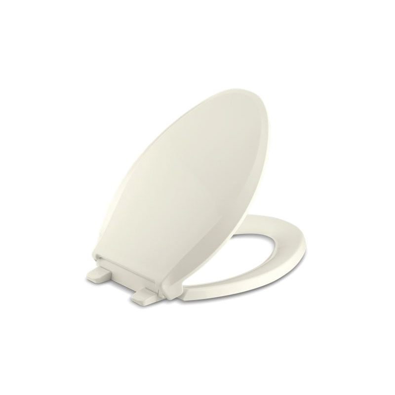 Bemis Radiance Heated Elongated Closed Front Toilet Seat in White