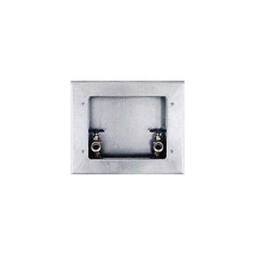 Guy Gray™ 82026 Center Drain Outlet Box With Domestic Valve, Steel,  Galvanized, Domestic