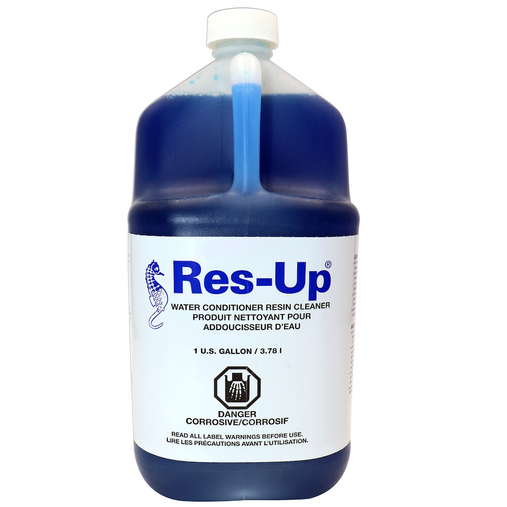 RES-UP WATER SOFTENER RESIN CLEANING SOLUTION RESIN CLEANER