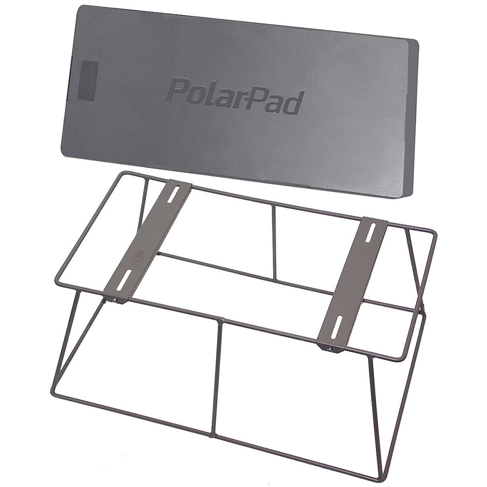 Quick-Sling® Mounting Bundle: 16X27X12 Mini Split Steel Stand, 36x24x3 PolarPad